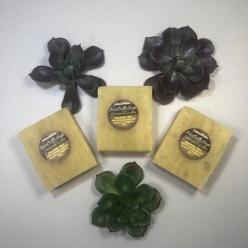LemonGrass SheaButter Soap (3 pack)